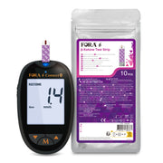 FORA 6 DUO, β-Keton (KT) Test Strip 10pcs Set