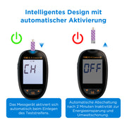 FORA 6 Connect Bluetooth, β-Keton (KT) Test Strip 10pcs Set