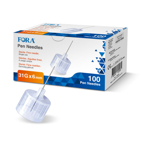 Insulin Pen Needles - 100 pieces