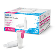 FORA Safety Insulin Pen Needles - 31G
